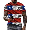 DIY T-Shirt 806 Grenzüberschreitendes Außenhandels-T-Shirt Sommer Freizeit Mode Loses Rundhals-T-Shirt 3D-Digitaldruck Kurzarm Einteiliges Versand