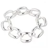Strand weiyue 925 prata esterlina senhoras pulseira coreano geométrico moda jóias atacado presente de aniversário