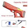 Pistolet jouets eau électrique grand pistolet haute pression enfants Blaster plage à 2208238699501 livraison directe Dhcyt