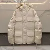 Women's Down Parkas Men's Work Uniform Loose Down Jacket Par New Hooded White Duck Down Thicked Jacket L230915