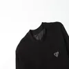 2023 Otoño / Invierno Nuevo 100% Algodón Impresión de letras Suéter Moda clásica Jersey de manga larga Suéter con capucha Estilo de moda callejera S198