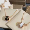 Diamant Dames voor ketting Aangepaste hanger ketting Mode-sieraden Lente Keramiek Rose Sier Gouden ketting Heren Kettingen Sieraden Ontwerpers Feestcadeau s s