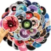 50pcs-Pack Müzik Kayıt Çıkartmaları Bagaj Su Şişesi Dizüstü Bilgisayar Otomobil Planlayıcısı Scrapbooking Telefon Mac Kapı Duvar Çıkartmaları