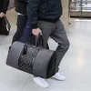 2022 Duffel Mens Pu Leather Designer Travel Clutch On Bagage Bag Men Basketball Totes 55 50 PVC Clear Handbag Duffle Bag 118270J