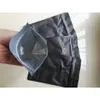 50pcs Matt Black White Stand up Aluminum Foil Valve Ziplock Bag Coffee Beans Storage Bag One-way Valve Moistureproof Pack Bags 201261l