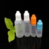 PEプラスチックドロッパーボトル5ml 10ml 15ml 20ml 30ml 50ml