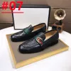 TOP Moda uomo Mocassini firmati ricamati in pelle scamosciata Mocassini stampati casual da uomo Scarpe oxford Scarpe da guida per feste da uomo Taglia EU 6.5-11