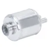 PQY - ZILVER Jdm ALUMINIUM RACING STUURBEKRACHTIGING VLOEISTOFRESERVOIR TANK KLEMMEN PQY-TK61