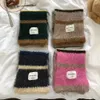 Elegante sciarpa scozzese Sciarpe di cashmere firmate Morbido scialle caldo alla moda Sciarpe imbottite per donne Ragazze uomini