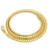 Miami Cuban Link Chain 14k Gold Plated 4mm 24 Necklace2835