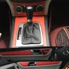 Car-Styling Carbon Fiber Car Interior Center Console Color Change Molding Sticker Decals For Mercedes Benz C Class W204 2007-10261w