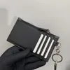 مصممي Luxurys المحفظة الرئيسية Women Leather Squary Luxurys Keychain Wallet حاملي حافظة جلدية حقيقية الرجال مع Box196s