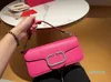 TZ Borse a tracolla di design di lusso con catena per donna Borse LOCO Borse da sera Italia Marchio Imitazione cristallo V Logo Pochette Borsa Moda Vsling Borse a tracolla