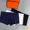 2023 Hommes Slip Boxers Designer Homme Sous-vêtements Couleur unie Sexy Respirant Hommes Sous-vêtements Marque Boxer Confortable Porter Trois pièces dans une boîte sont