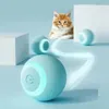 Cat Toys Electric Ball Automatisk rullande smart för katter som tränar självrörande kattunge inomhus interaktivt spelande301J
