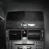 Внутренняя наклейка из углеродного волокна, автомобильная навигационная панель, наклейка, накладка для Mercedes W204 C Class 2007-2010, автоаксессуары195p