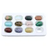 Luźne kamienie szlachetne Nowe sprzedaż 12pcs/leczenie pudełka naturalny kryształowy kamień szlachetny Zestaw Materiały