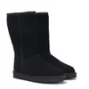 Designer fluffiga snöstövlar mini kvinnor vinter ug australia tasman plattform ug boot päls toffel ankel båg trim ull skor fårskinn läder casual outsi w5et#