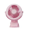 Pièces de poussette accessoires USB Rechargeable petit ventilateur Mini pince silencieuse Handheld302S