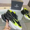Unicorn Couples Balmaiin Top Thick Designer Quality Space Casual Soled Shoes Top Shock-Absorbing Sneaker High Low Herr Fashion Sports Lace Ofov