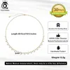 Anhänger-Halsketten ORSA JEWELS Einzigartige Kugelperlen-Halskette aus 925er Sterlingsilber mit Naturperlen Vintage-Halskette für Damenschmuck GPN37 230915