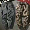 Joggers Cargo pantalon hommes Harem multi-poches Camouflage homme coton pantalons de survêtement Streetwear décontracté grande taille pantalon M-7XL263x