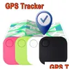 Bil GPS-tillbehör Anti-Lost Tag Nyckel Finder Bluetooth Cell Phallbok Väskor Pet Tracker Mini Locator Remote Shutter App Control iOS DHI0X