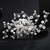 2022 NOWOŚĆ MOTE MODE MODEAL WEDLIDACJE TIARASKINESTON Włosy Włosy Bridal Jewelry Akcesoria Crystal Pearl Diamond Tiara w S267Y