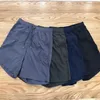 Short d'été décontracté en Polyester pour hommes, nouvelle marque, couleur unie, respirant, taille élastique, décontracté, Shorts259L