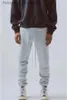 Herren Hoodies Sweatshirts Herren Hosen High Street Hosen Hoodies Sets für Männer Reflektierende Jogginghose Casual Männer Hip Hop Streetwear Asiatische Größe L230915