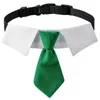 Hundebekleidung, Katzenhalsband mit Krawatte für kleine und mittelgroße Hunde, Hochzeitskostüm