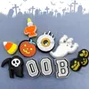 Akcesoria części butów L 25 Halloween Scl Charms for Clog Bransoletka dekoracja horror dynia pvc Pins prezenty impreza faworytu