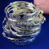 Whole cheap 925 sterling silver 10pc 5pair baby bracelet bangle291K