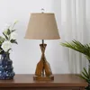 Modern Table Lights Wooden Oar Kids Bedroom Cute Fabric Lampshade Study Room Children's Desk Lighting Lamps