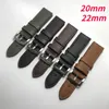 Watch Bands Leather Strap For Galaxy Watch4 Classic Watch3 Band Active 2 Gear S3 22 20mm Bracelet Stitch Design Replacement277T