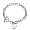 Collana classica da donna Bracciale Set Bracciale stilista Squisito artigianato di lusso Amore Gioielli Commercio all'ingrosso Regali di festa in acciaio inossidabile 316L