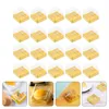 Cadeau cadeau 150 pcs boîtes de blister de gâteau de lune plateaux de base de bouffée de jaune d'oeuf festival330g