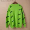 Kadın Sweaters Erkek Tasarımcı Sweater Vintage Klasik Moda Hardigan Sweatshirt Erkek Pullover Mektubu Nakış Mürettebatı Boyun Rahat Süveter L230915