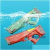 Pistolet jouets eau électrique grand pistolet haute pression enfants Blaster plage à 2208238699501 livraison directe Dhcyt