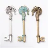Charms 20Pcs 71X20Mm Vintage Sier Blue Zinc Plated Seahorse Key Antique Bronze Pendants For Bracelet Earring Diy Jewelry Drop Delivery Dhnqo