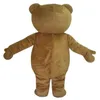 2019 Factory Outlets Teddy Bear Mascot Costume Cartoon Fancy Dress Fast Adult Size278p