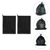 Garden Decorations 2 Pcs Water Pump Filter Aquarium Bag Barrier Nylon Mesh Polyester Pond Pouch Drawstring