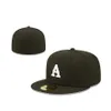 Accessoires de mode chauds Mexique Casquettes ajustées Lettre M Hip Hop Taille Chapeaux Casquettes de baseball Adulte Visière Plate Pour Hommes Femmes Plein Fermé H15 taille 7-8