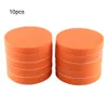 10Pcs Set 6 150mm Car Polishing Pads Sponge Polishing Buffing Waxing Pad Kit Tool For Car Polisher Buffer Orange Auto Care 308L