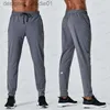 Pantalons pour hommes lululemen womens lulu short Mens Designer Track Pants Yoga Athletic Men Zipper Pocket Lulus Fashion Hip Hop Taille élastique Pantalon Sportswear Running Spo