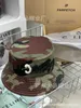 Wide Brim Hats & Bucket Hats Designer camouflage fisherman hat men's women's outdoor leisure off-road sun protection hat luxury 4HKS