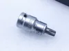 Skruvmejslar 7 st/set 3/8 "10mm skruvmejselbit med 1/2" Omvandlingshylsa för spline torx hex ribe l30mm S2 230914