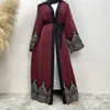 Vêtements ethniques Kaftan Abayas Polyester Adulte Satin Casual Abaya Burkini Femme Musulmane Usine