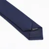 Men Skinny Tie voor heren trouwpak feest slanke klassieke stevige kleur nek stropdas casual 6 cm stropdas