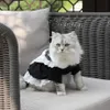 Disfraces para gatos Traje de sirvienta para gatos uniforme cos de primavera y verano transformado en ropa para gatos falda para mascotas suministros de ropa para perros 220908224S